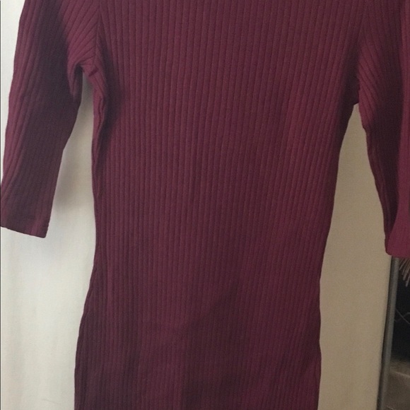 2for$10-Cute Stretched Material /burgundy Dress💕 - Picture 2 of 2